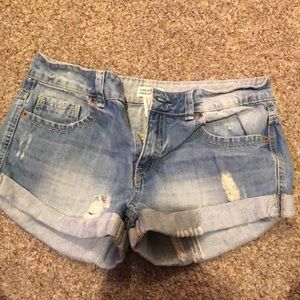 Jean shorts